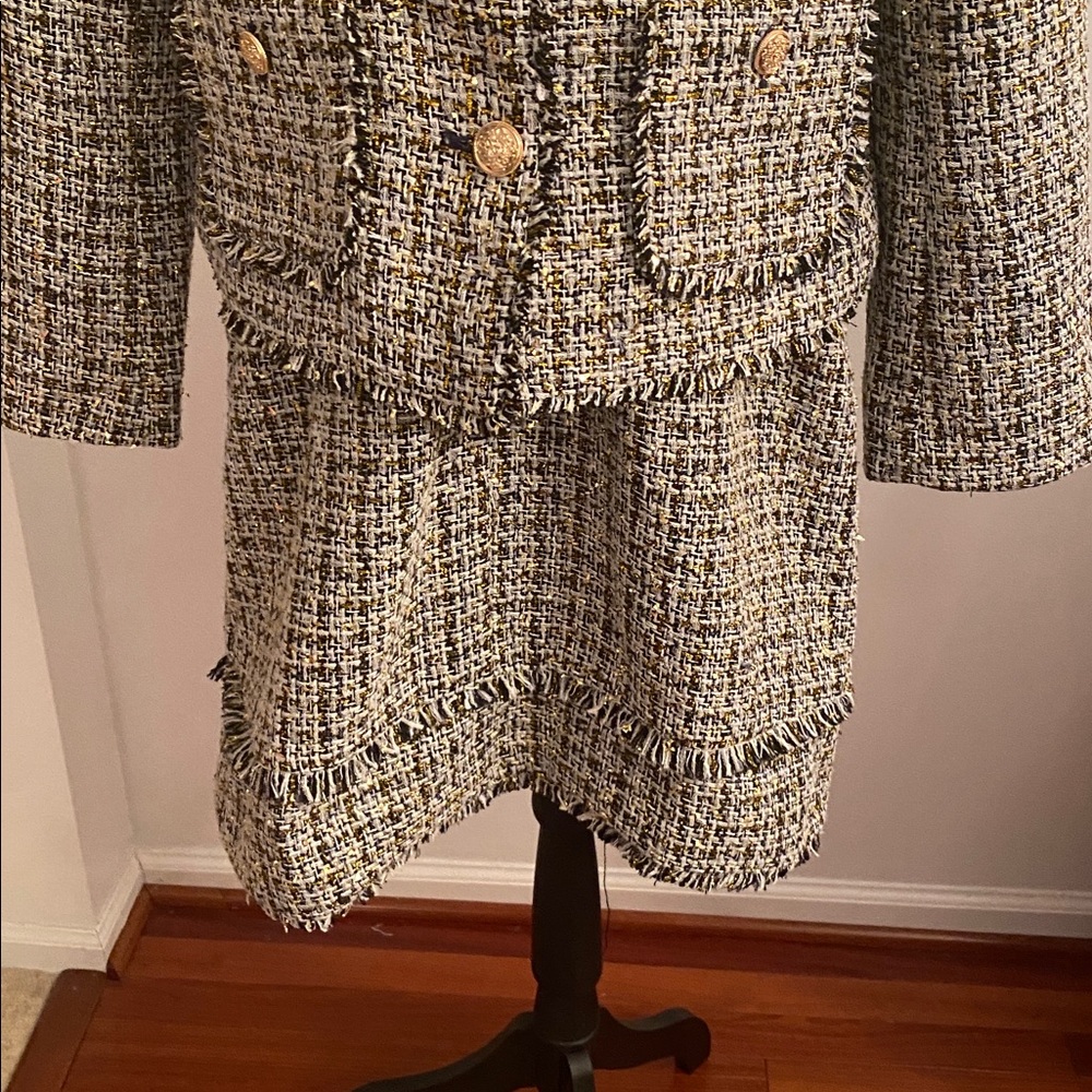 Loft NWT dress and jacket set PETITE large petite jacket 12 P dress - Picture 4 of 13